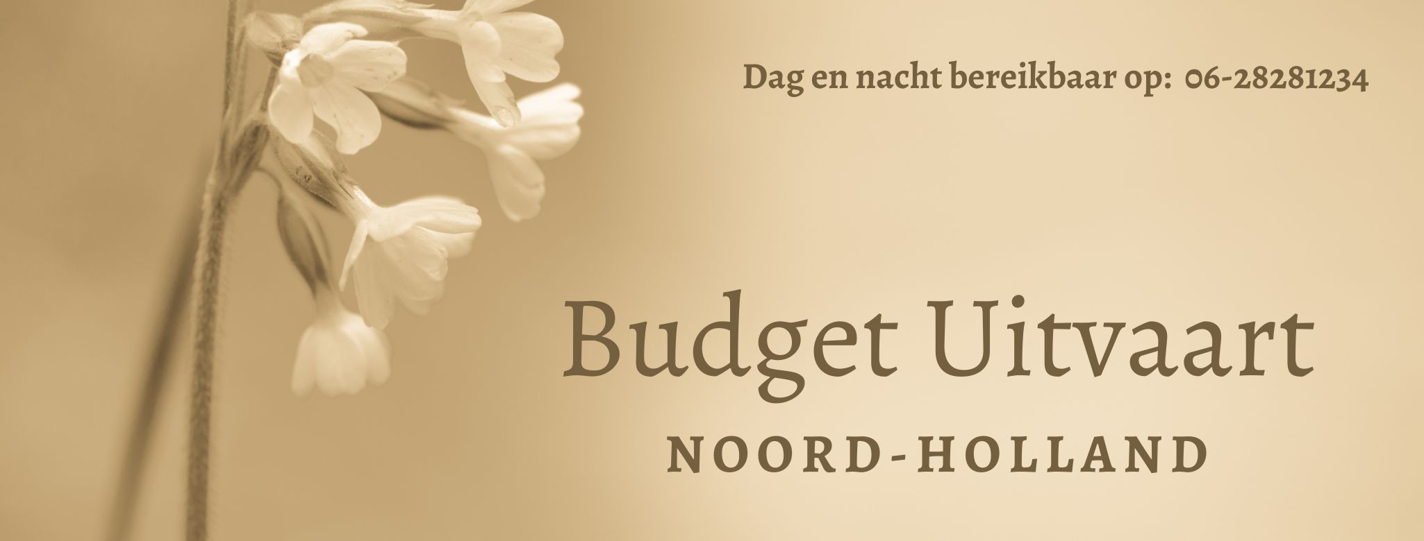 Budgetuitvaartnoordholland Logo